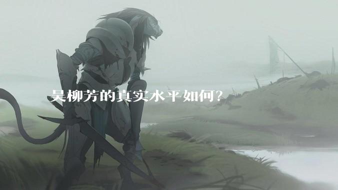吴柳芳的真实水平如何？